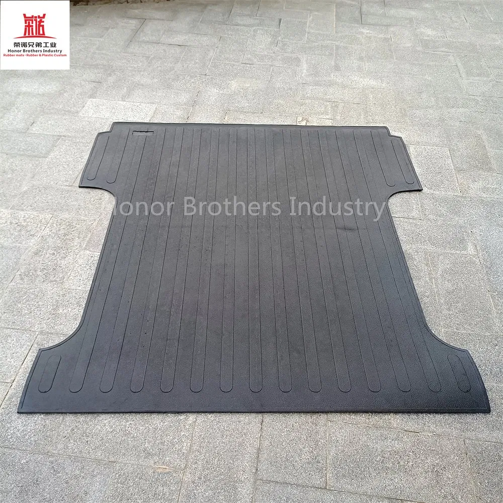 Wholesale Rubber Cargo Liner Bed Mat for Pickup Truck F5515 for Ford F150, 2015-2018