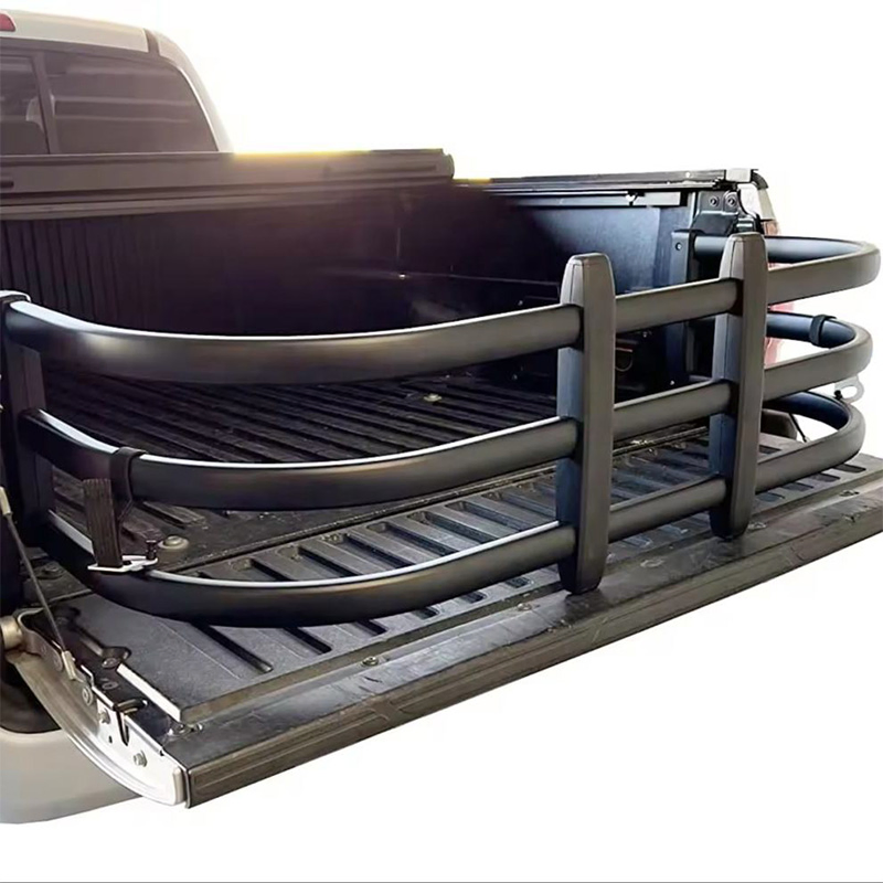 Heavy-Duty Black Steel Tailgate Bed Extender for F150 Models