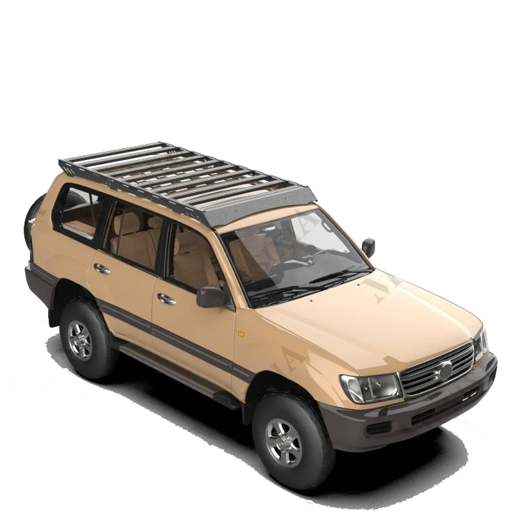 Aluminum Steel 4X4 Car Luggage Roof Rack for Toyota Land Cruiser LC100