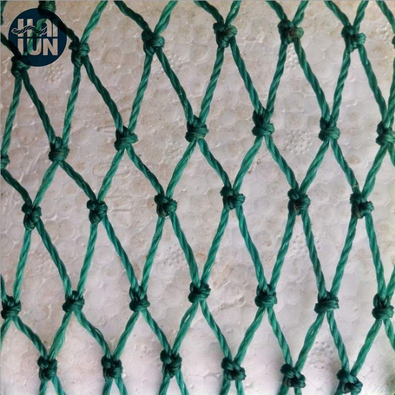 Container Chicken Aquaculture Pallet Wrap Hemp Tilapia Sports Netting Nylon Knotted Webbing Cargo PE Braided Fishing Knotless Polyethylene Net Price