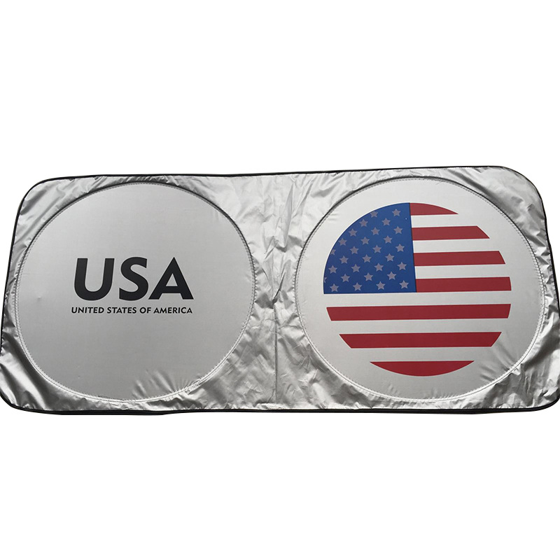 Designed Personalized Custom Collapsible Windshield Car Sun Shade for Car Front Window