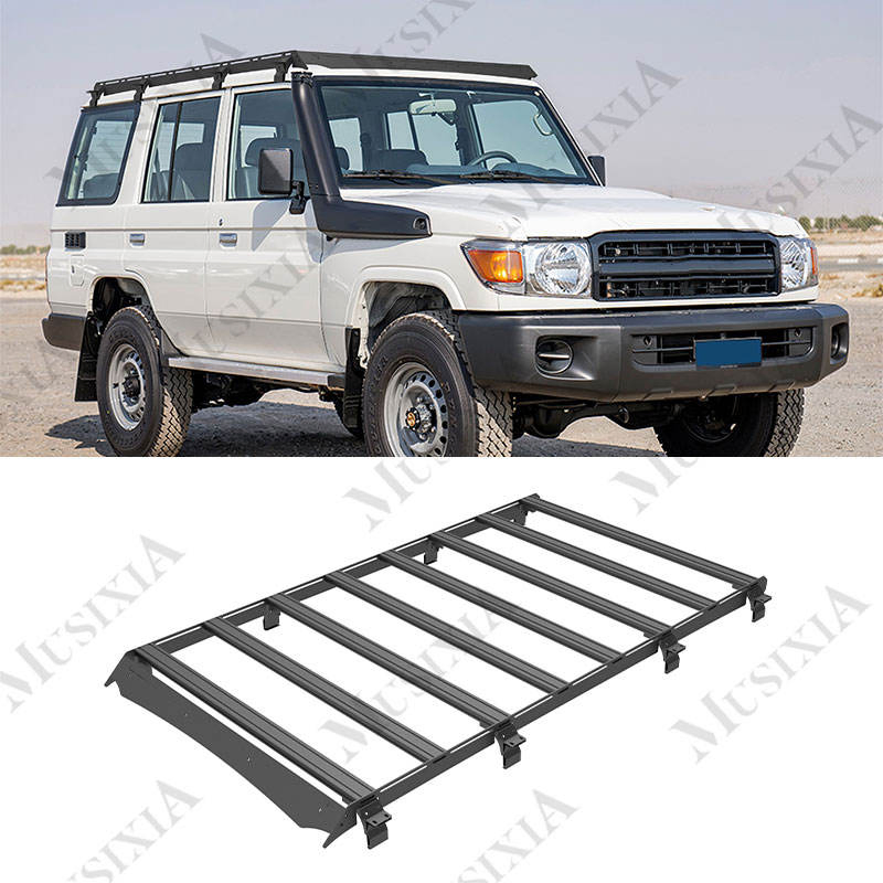4X4 Auto Parts Steel Luggage Rack Car Roof Rack for Toyota Land Cruiser LC 71 76 78 79