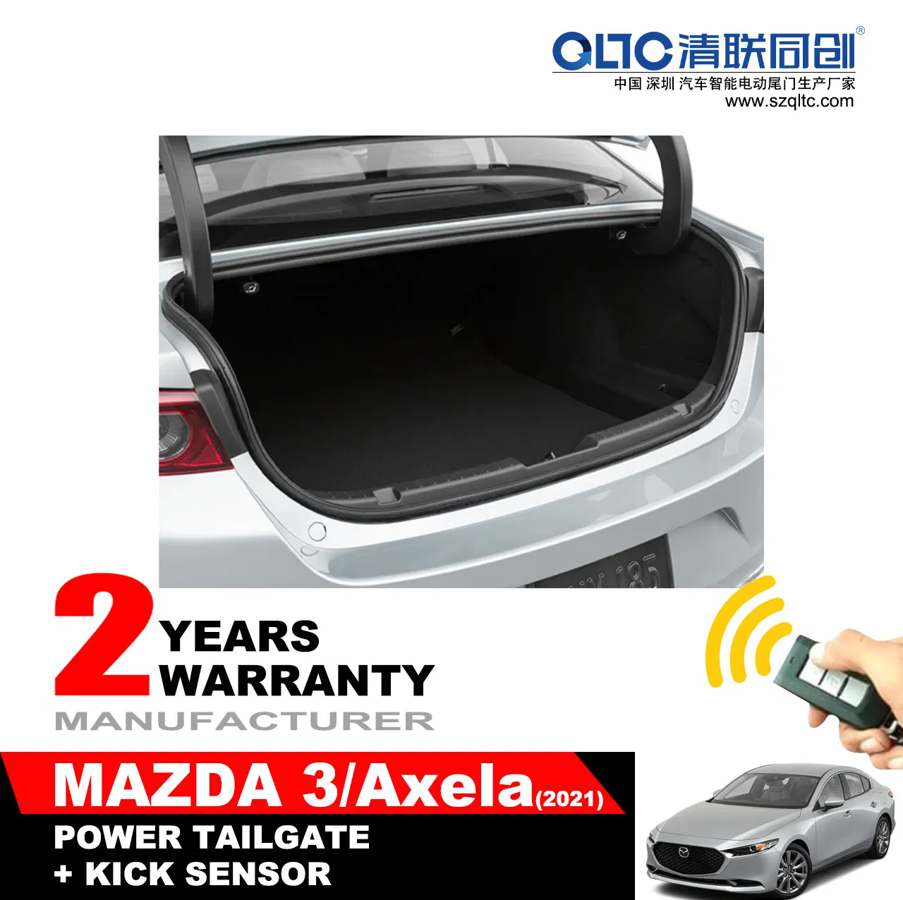 Automatic Power Tailgate System for 2021 Mazda 3 and Axela