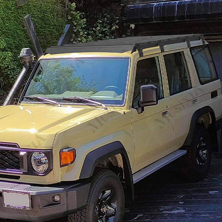 4X4 Auto Parts Steel Luggage Rack Car Roof Rack for Toyota Land Cruiser LC 71 76 78 79