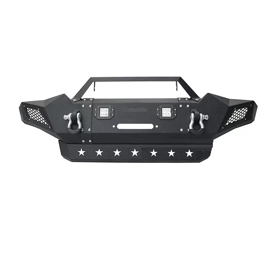 Handas 4X4 Bull Bar Steel Truck Front Bumper Bull Bar Universal for Tacoma Truck Modify Accessories
