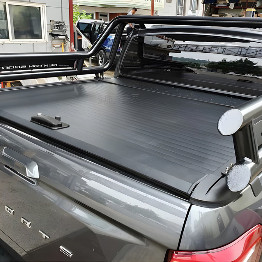 Electric Roller Tonneau Cover for Pickup Truck Cargo Protection Tonneau Cover