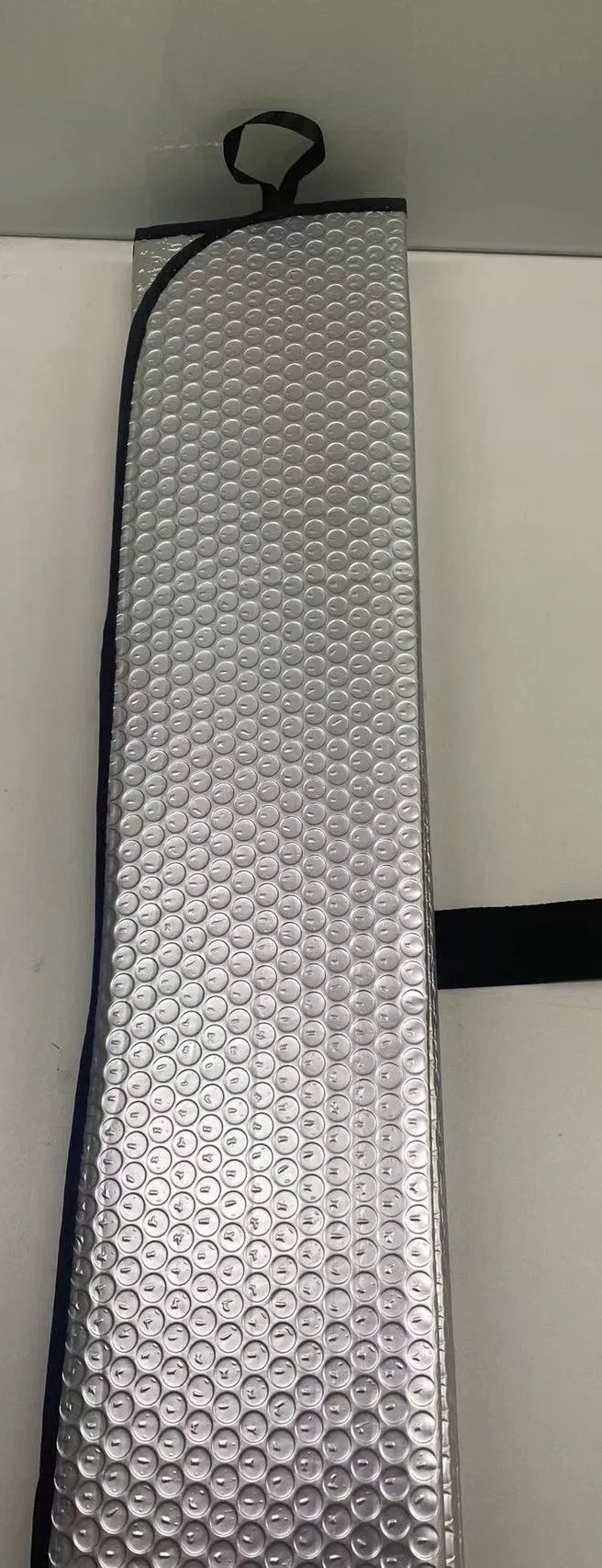 Back Double Layer 150*70cm/57.1"X28". 280GSM Car Foldable Front Sunshade Windshield Sun Shade