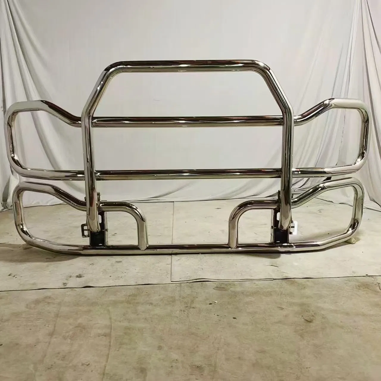 304 Stainless Steel Grille Guard for Volvo Kenworth T660 Peterbilt 386 Freightliner Cascadia International Prostar