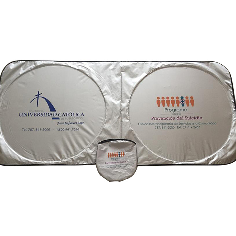 Designed Personalized Custom Collapsible Windshield Car Sun Shade for Car Front Window