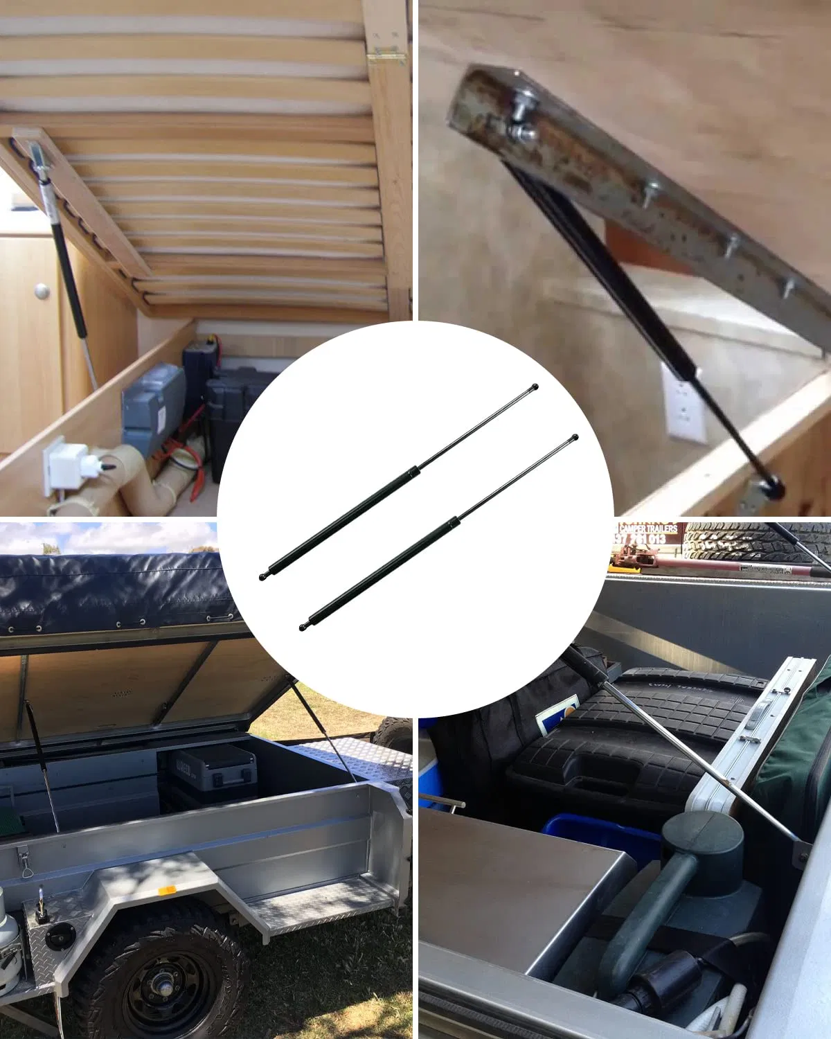 Heavy-Duty Gas Struts for Smooth Paint Assist Operation