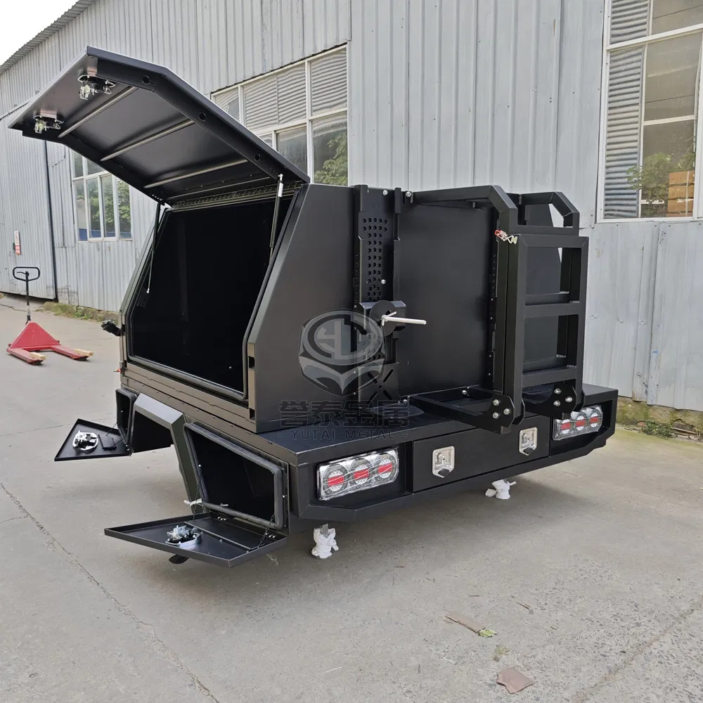 Aluminum Truck Ute Canopy Double Cab Tool Box for Ute Truck Canopy