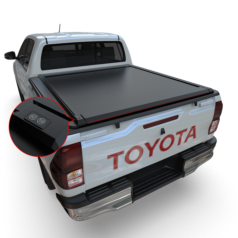 Zolionwil Electric Hand Anti-Pinching Roller Lid Shutter Truck Bed Pickup Tonneau Cover for Toyota Hilux Revo Vigo Gd6 Gr Sr5 2025