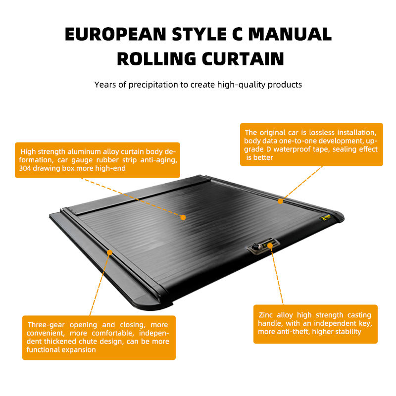 China Factory Resistant to Deformation Tonneau Cover for Cargo Box Conversion