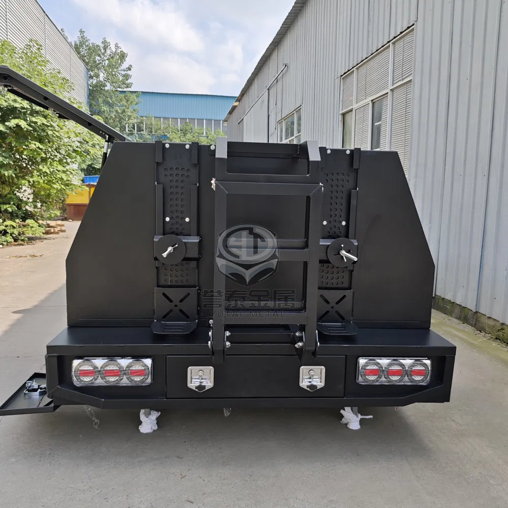 Aluminum Truck Ute Canopy Double Cab Tool Box for Ute Truck Canopy