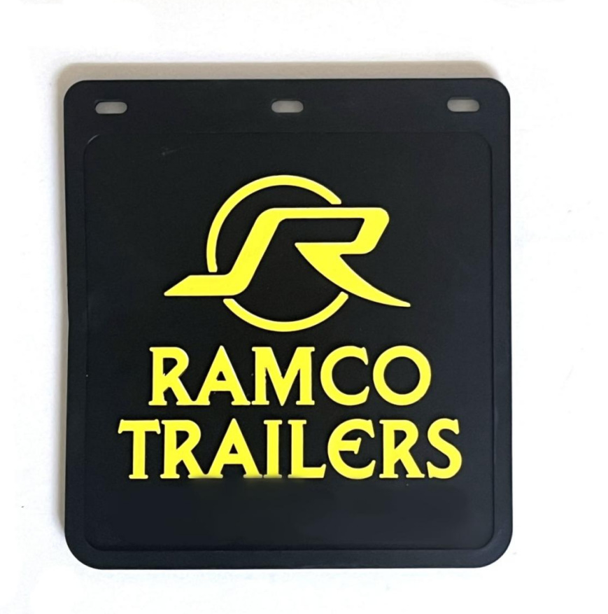 Custom Logo Heavy-Duty Rubber Mud Flaps for Semi Trailer Use