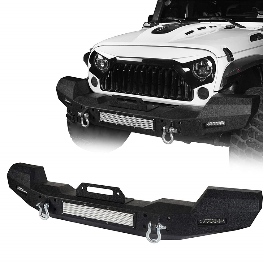 Handas Accessories Pickup Front Bumper Truck Bull Bar for Jeep Jl 2018
