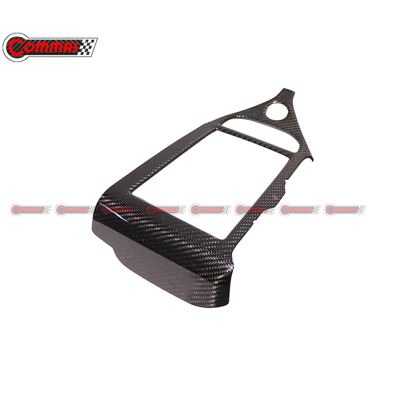 Real Carbon Fiber Dashboard Cover Center Console Interiors for Mclaren 720s Carbon Fiber Interior Trim for Mclaren 720s Carbon Fiber Interior Decoration