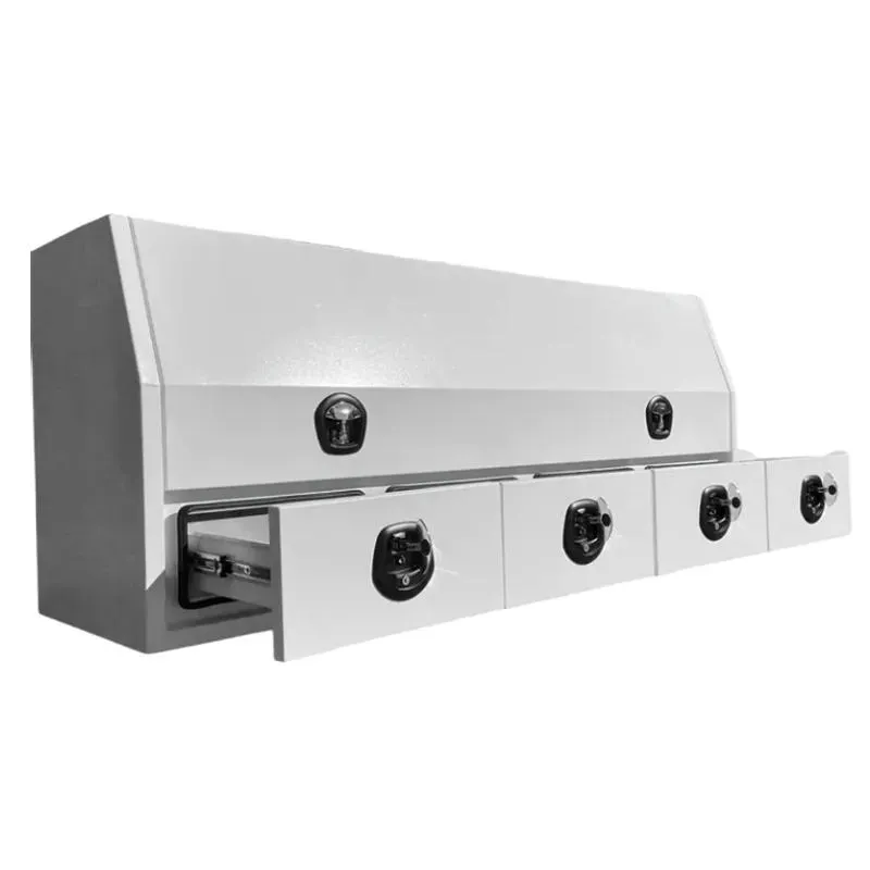 Aluminum Toolbox Front View