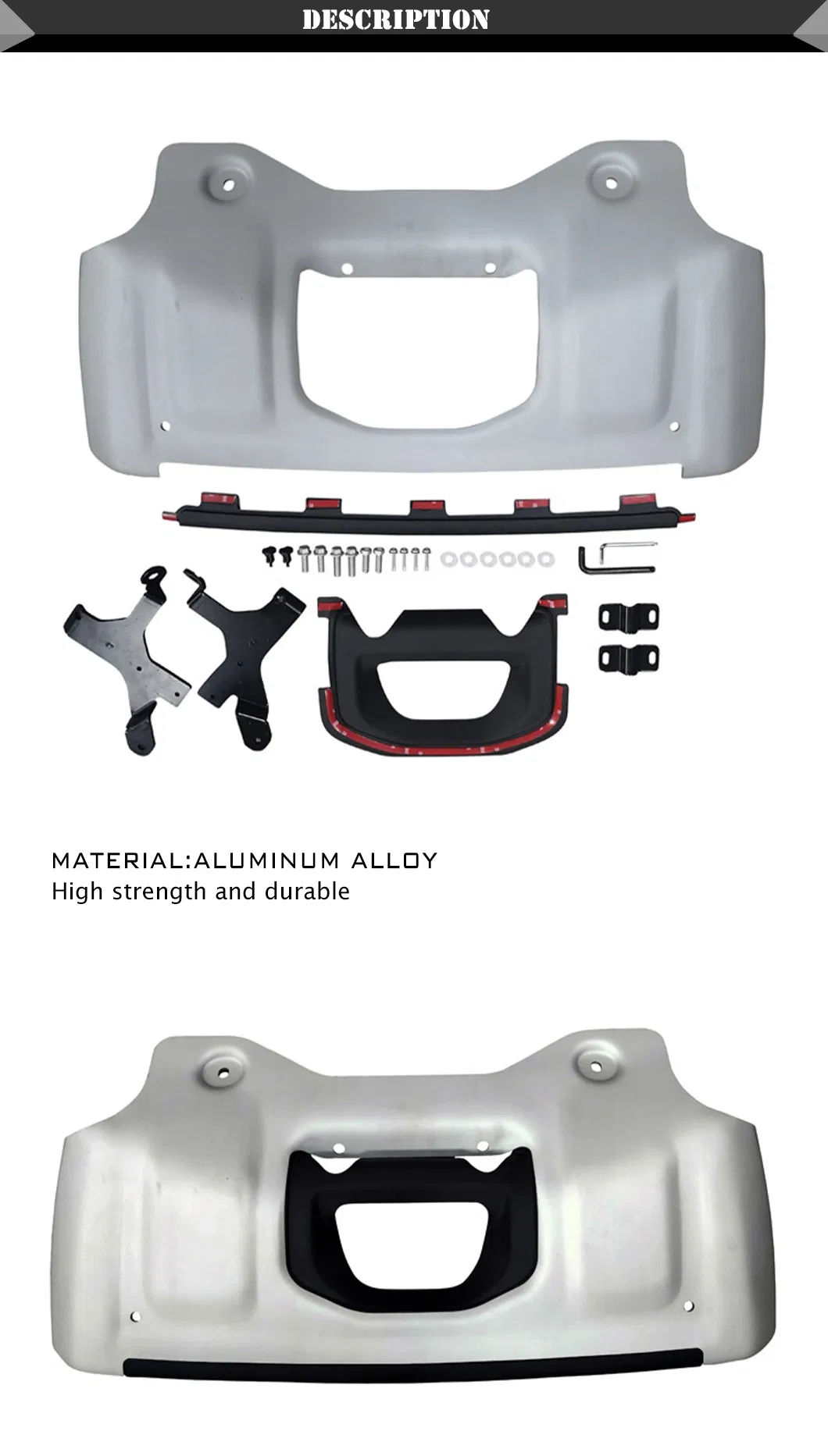 Aluminum Skid Plate Defender