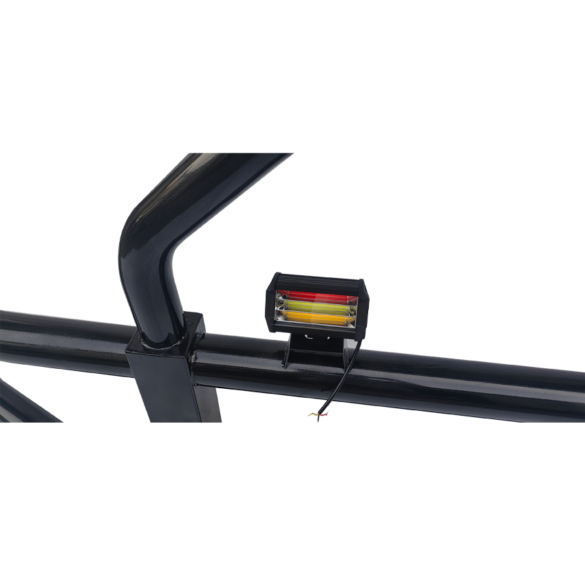 Handas Heavy Duty Truck Iron Steel Deer Guard Heavy Truck Grille Guard Front Bumper Deer Guard with Lights for Volvo Semi Truck