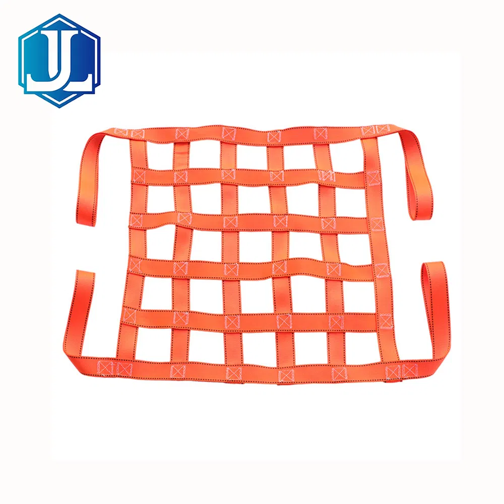 Cargo Net Heavy Duty Mesh Tear Resistance for Construction Rigging Moving Towing Hoisting Work Gear