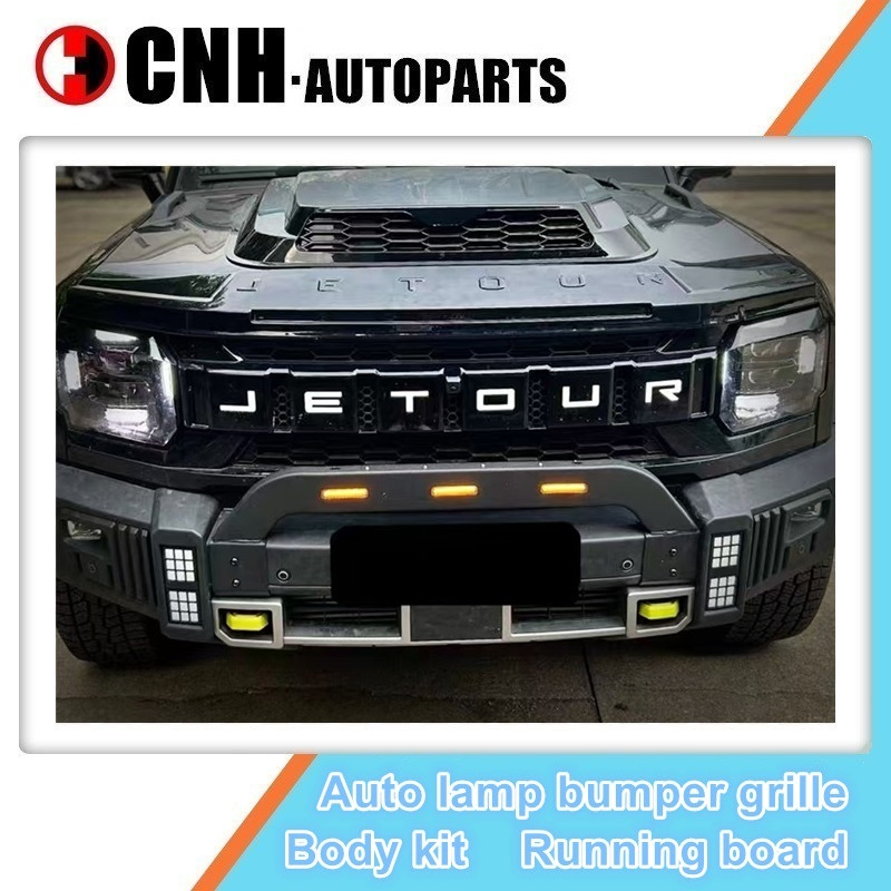 Front Grille and Bumper Bull Bar for Jetour T2 Traveler