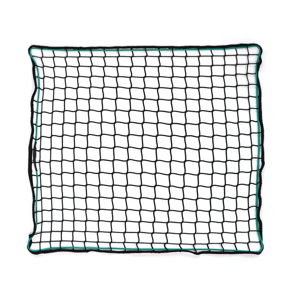 Green PP Heavy Duty Trailer Cargo Net for Truck Load Security Net Covering Net PP Square Mesh Trailer Net