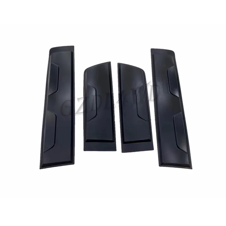 Side door molding trim