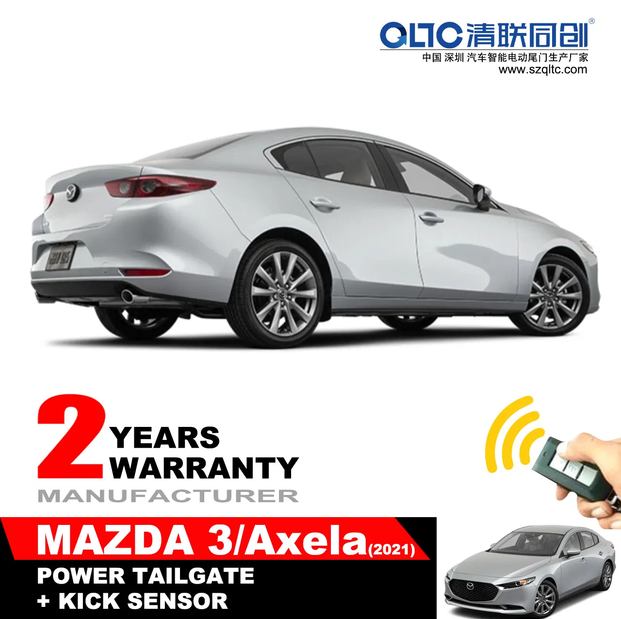 Automatic Power Tailgate System for 2021 Mazda 3 and Axela