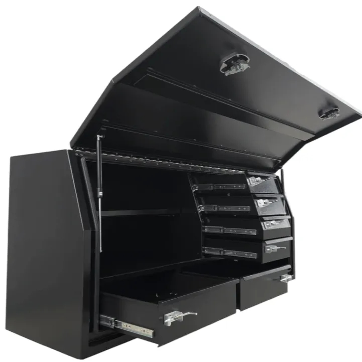 Custom Ute Pickup Truck Water Proof Storage Stainless Steel or Aluminum Toolbox