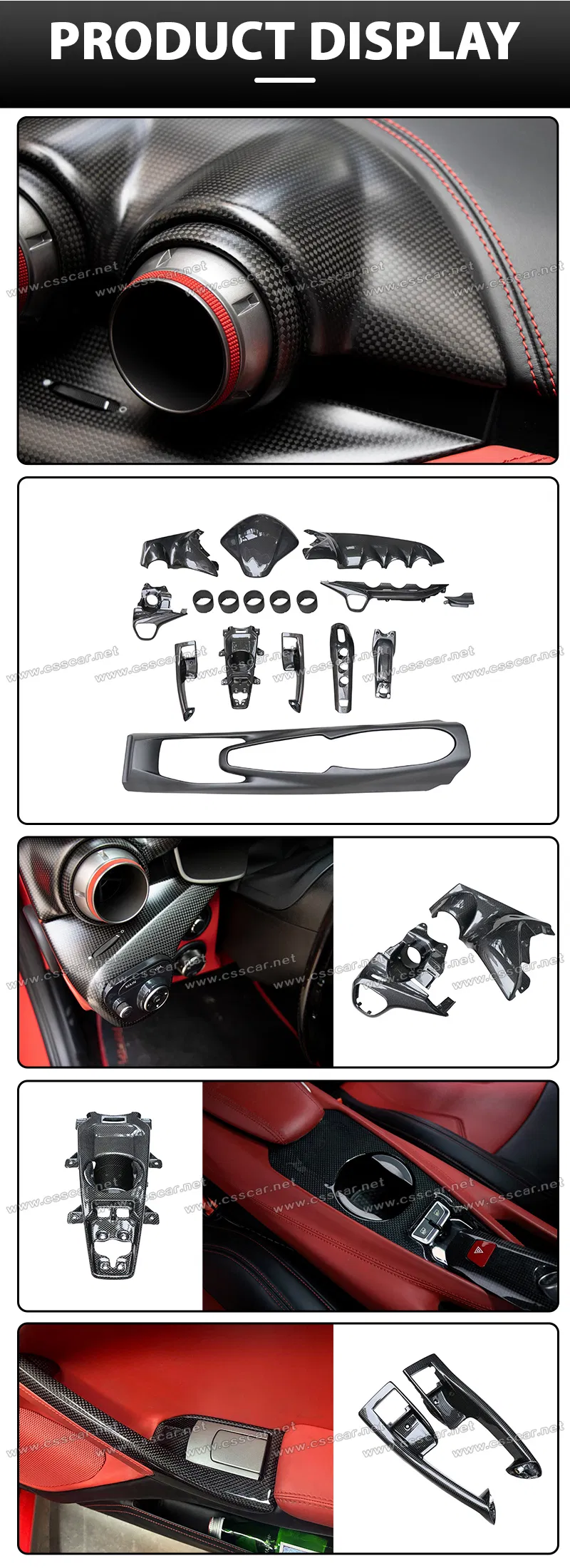 Ferrari F12 Dashboard Details