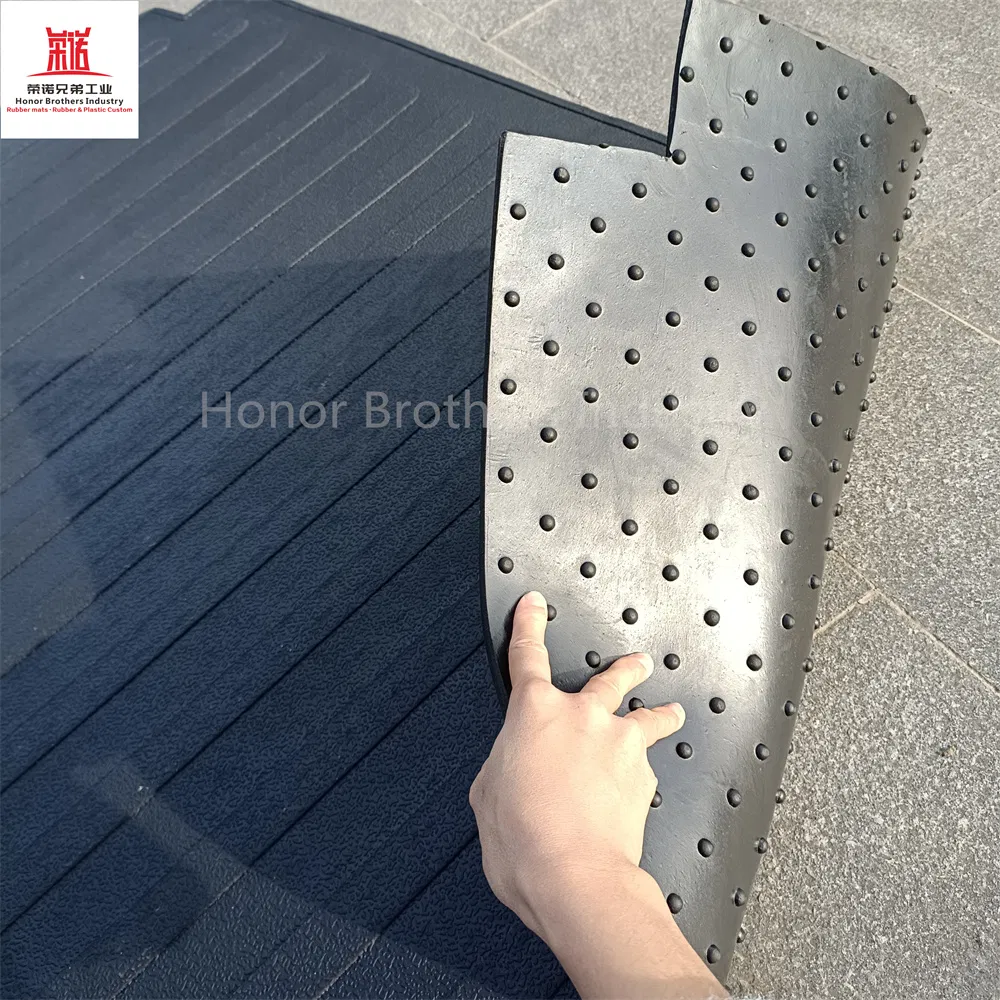 Rubber Bed Mat Pickup Cargo Protector Liner Fits Dodge RAM 1500 2019-2020