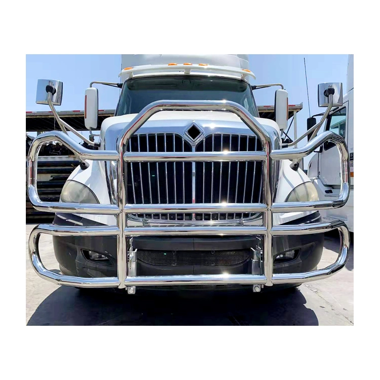 with Brackets Semi Truck Deer Grille Guard for Freightliner Cascadia