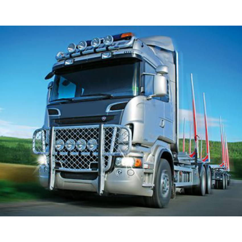 Handas Factory Custom Truck Front Grille Bumper Deer Guard Bumper Truck Bull Bar Guard for Volvo Fh Scania Truck Parts