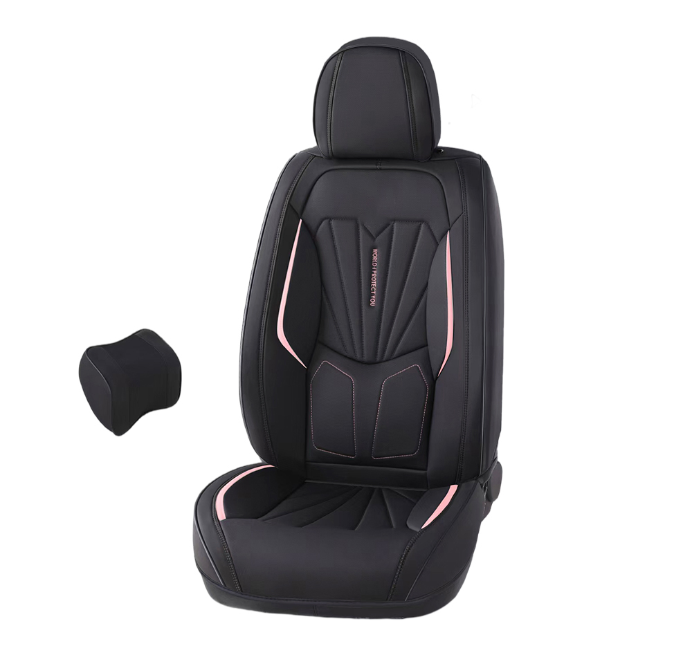 Luxury Leather Car Seat Covers Full Set Universal Custom Design