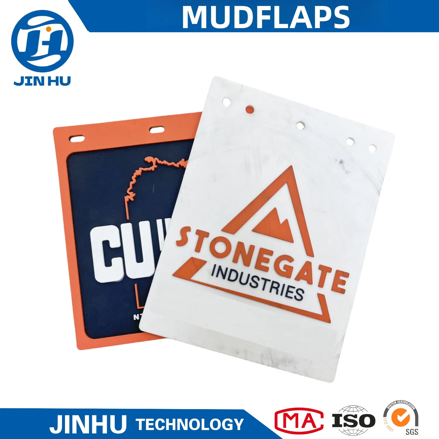 Auto Part Custom Molded Rubber Mud Flap for USA Truck Cars