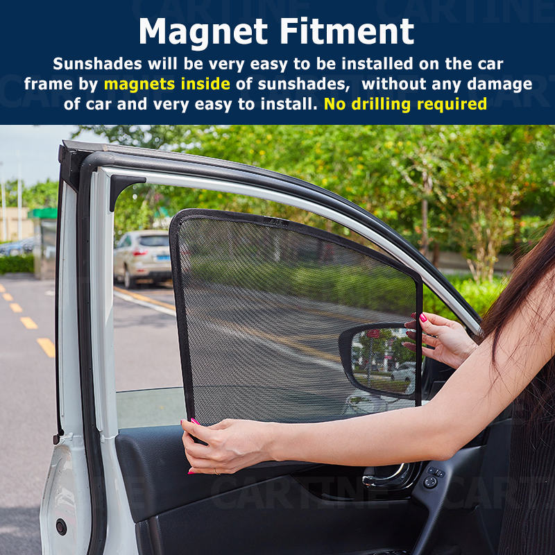 Magnetic Car Sun Shade 7PCS