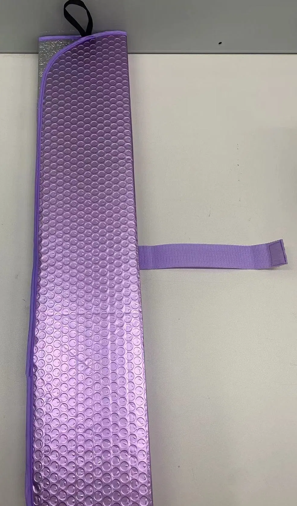 Back Double Layer 150*70cm/57.1"X28". 280GSM Car Foldable Front Sunshade Windshield Sun Shade