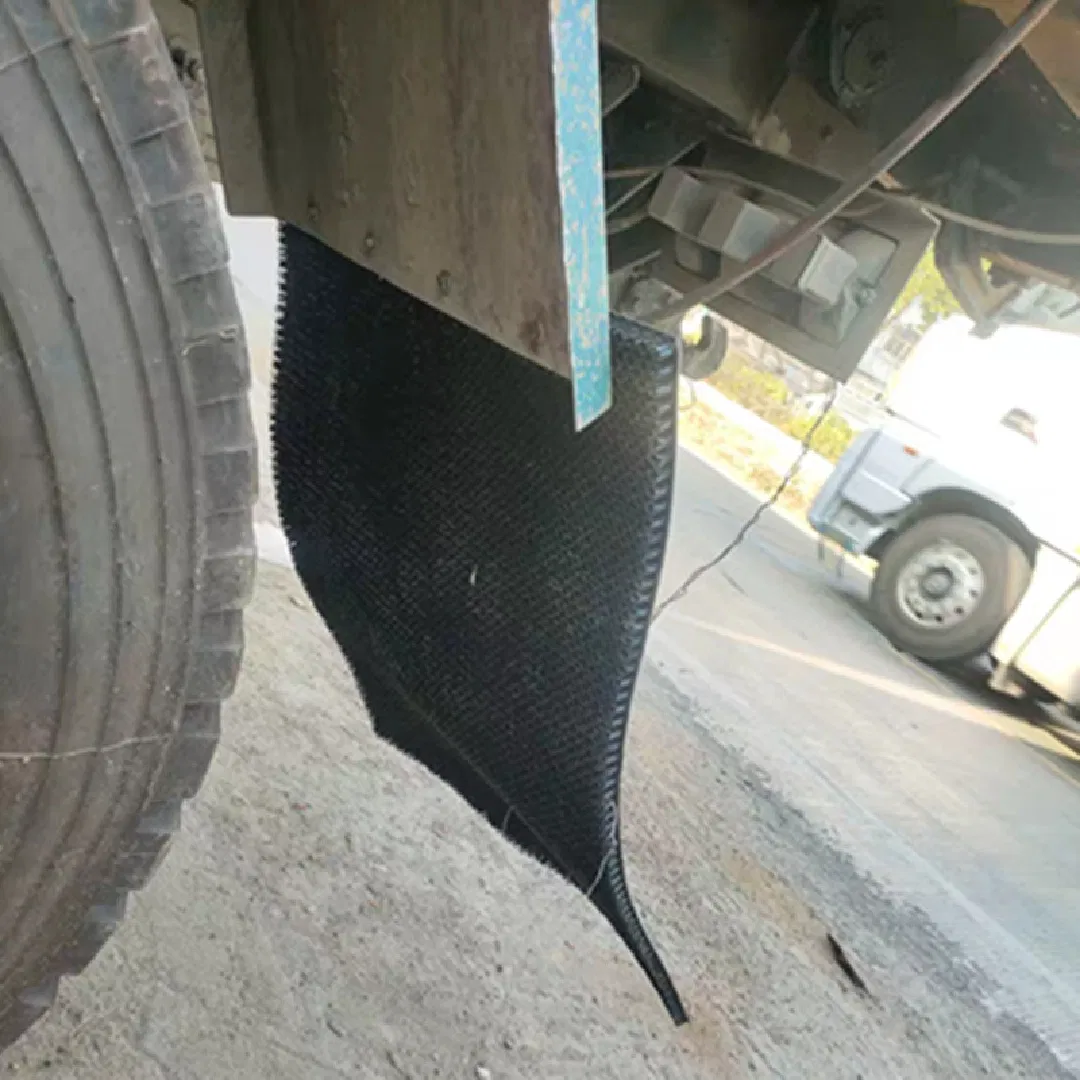 Custom Logo Heavy-Duty Rubber Mud Flaps for Semi Trailer Use