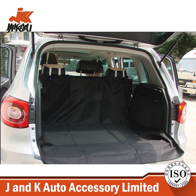 Cargo Liner with Pocket Black Dog Pet Car SUV Trunk Cover