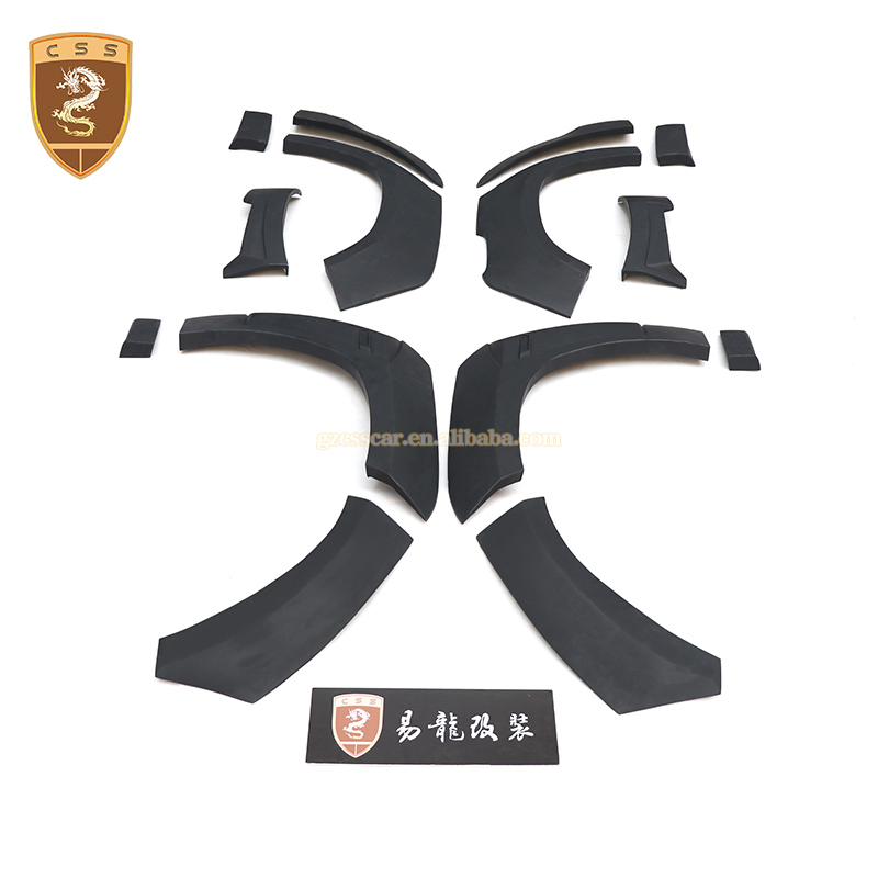 Modified Parts B Style Carbon Fiber Car Wheel Fender Flare for Mercedes Bens GLS X166