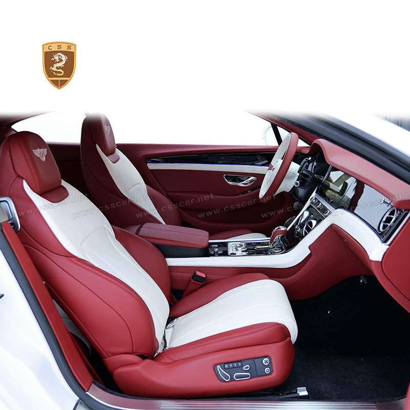 Bentley Brand New Interior Upgrade Kit Dashboard LCD Screen Door Panels Leather Seat Cover for Bentley Continental Gt