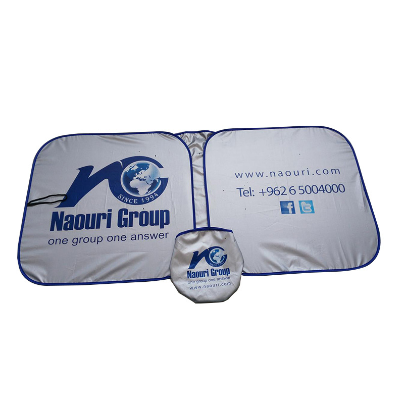 Designed Personalized Custom Collapsible Windshield Car Sun Shade for Car Front Window