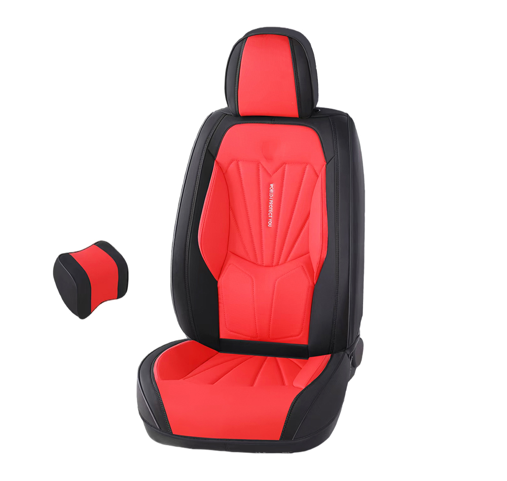 Luxury Leather Car Seat Covers Full Set Universal Custom Design