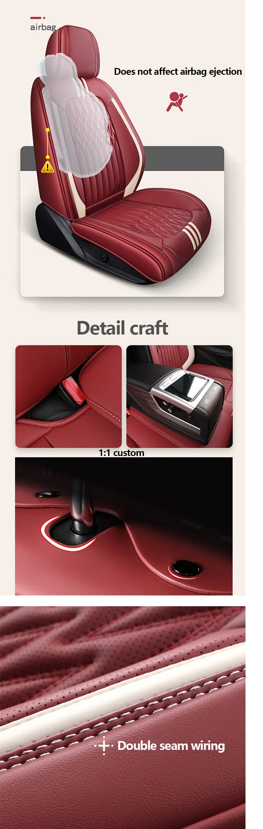 Luxury Leather Car Seat Covers