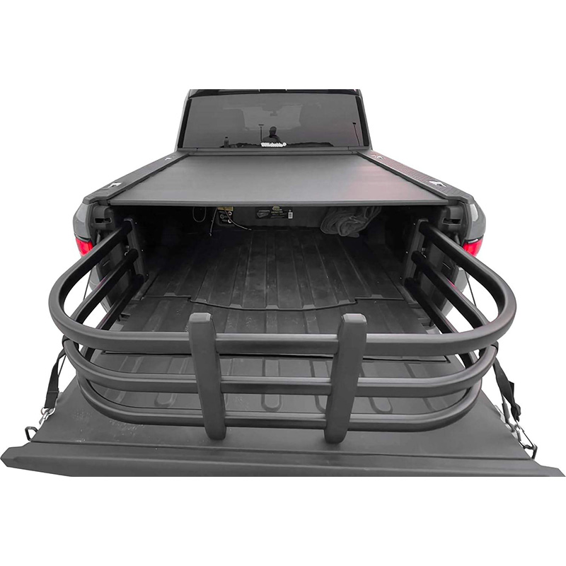 Heavy-Duty Black Steel Tailgate Bed Extender for F150 Models