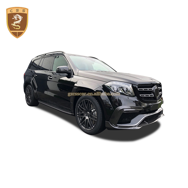 Modified Parts B Style Carbon Fiber Car Wheel Fender Flare for Mercedes Bens GLS X166