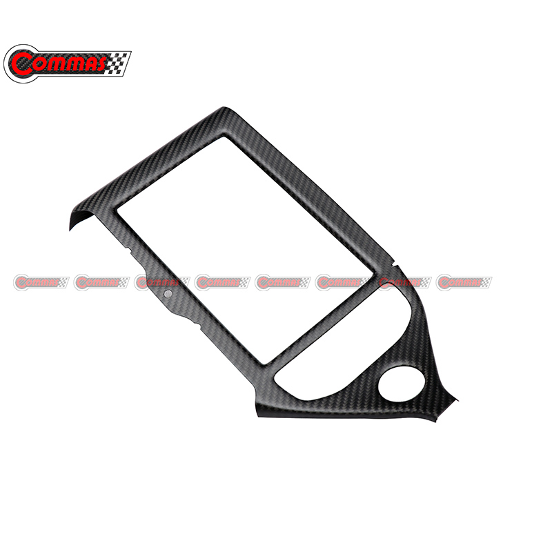 Real Carbon Fiber Dashboard Cover Center Console Interiors for Mclaren 720s Carbon Fiber Interior Trim for Mclaren 720s Carbon Fiber Interior Decoration