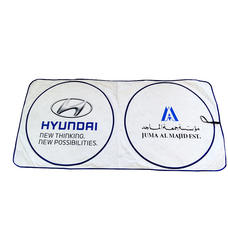 Universal Pop up Style UV Protector Retractable Folding Car Sun Shade