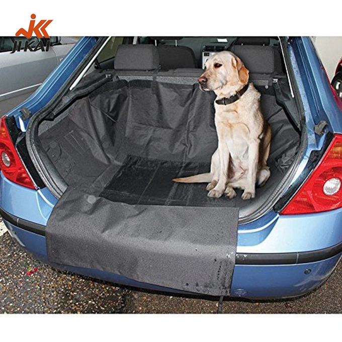 Cargo Liner with Pocket Black Dog Pet Car SUV Trunk Cover